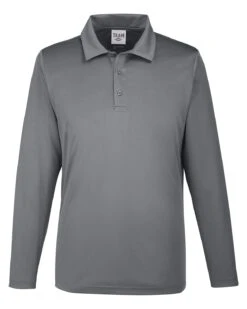 Men's Zone Performance Long Sleeve Polo -Jiffyshirts Sales Store 86726a268ff17a