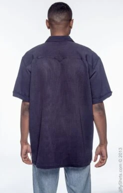 Men's Two-Tone Camp Shirt -Jiffyshirts Sales Store 86D4DBE56930DD