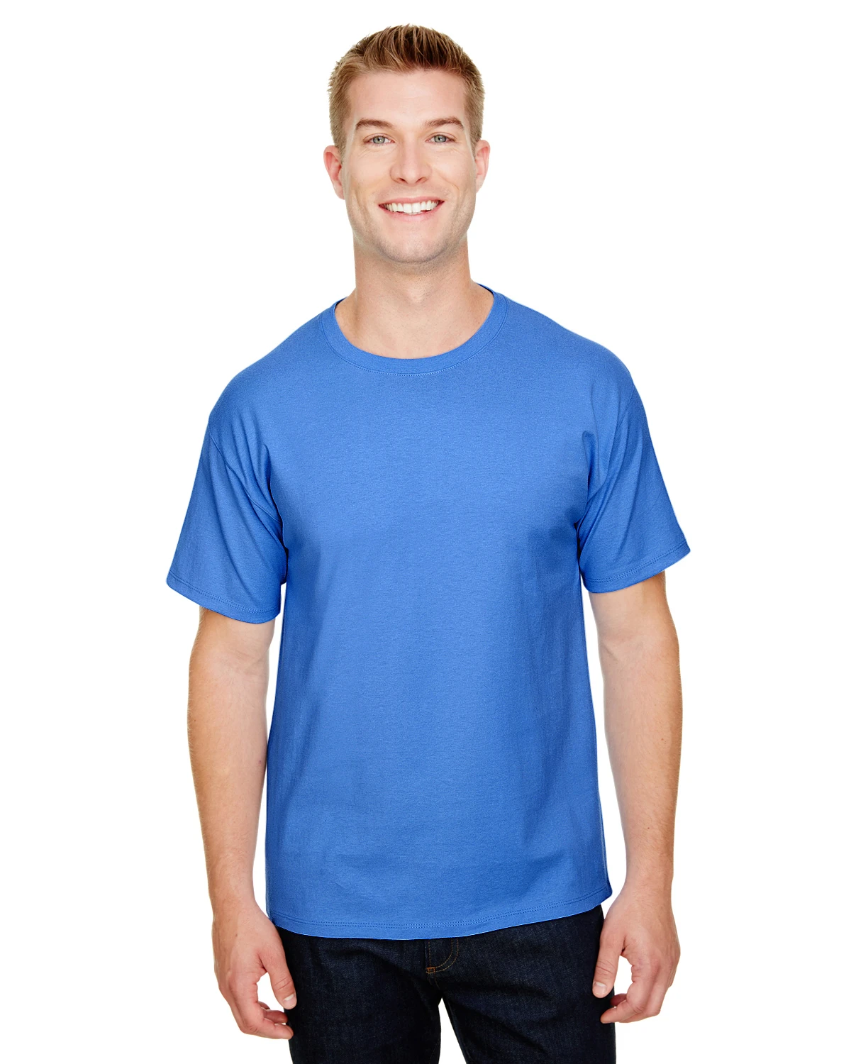 Adult Topflight Heather Performance T-Shirt 10 Adult Topflight Heather Performance T-Shirt - Image 8