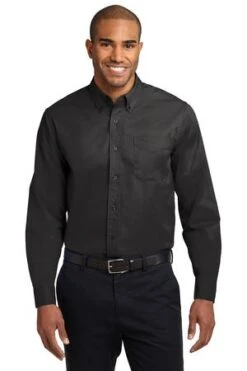 Extended Size Long Sleeve Easy Care Shirt