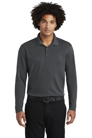 Men's PosiCharge RacerMesh Long Sleeve Polo 3 Men's PosiCharge RacerMesh Long Sleeve Polo