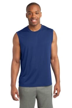 Men's Sleeveless PosiCharge Competitor Tee 22 Men's Sleeveless PosiCharge Competitor Tee -Jiffyshirts Sales Store 87543357c42c71