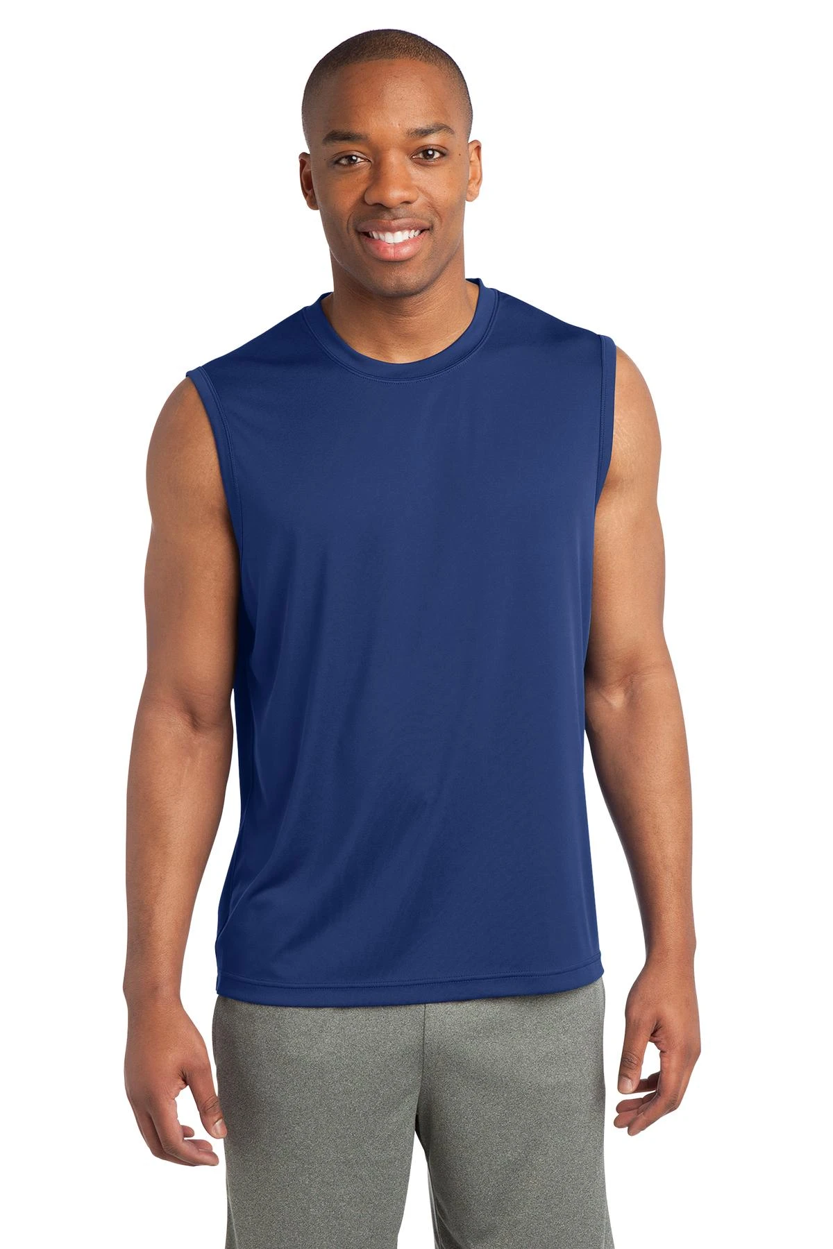 Men's Sleeveless PosiCharge Competitor Tee 12 Men's Sleeveless PosiCharge Competitor Tee - Image 10