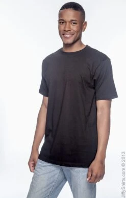 Men's 4.4 Oz. Ringspun Fashion T-Shirt -Jiffyshirts Sales Store 87B497F38C24D0