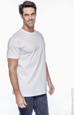 Men's 5.5 Oz., 100% Organic Cotton Classic Short-Sleeve T-Shirt 20 Men's 5.5 Oz., 100% Organic Cotton Classic Short-Sleeve T-Shirt -Jiffyshirts Sales Store 87E36935BB78D2