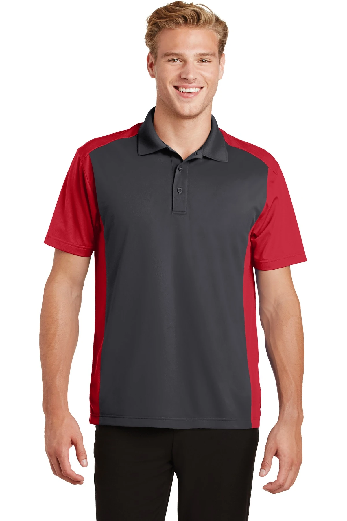 Men's Colorblock Micropique Sport-Wick Polo 10 Men's Colorblock Micropique Sport-Wick Polo - Image 8