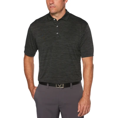Callaway Men's Broken Stripe Texture Polo 9 Callaway Men's Broken Stripe Texture Polo - Image 7
