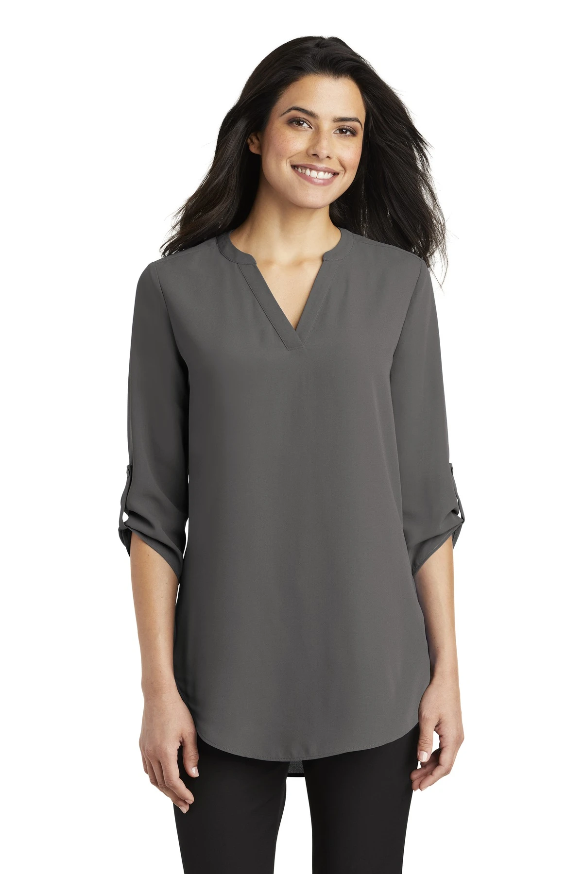 Ladies 3/4-Sleeve Tunic Blouse 7 Ladies 3/4-Sleeve Tunic Blouse - Image 5