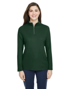 Ladies' Fusion ChromaSoft™ Pique Quarter-Zip 23 Ladies' Fusion ChromaSoft™ Pique Quarter-Zip -Jiffyshirts Sales Store 88312a9b1b645a