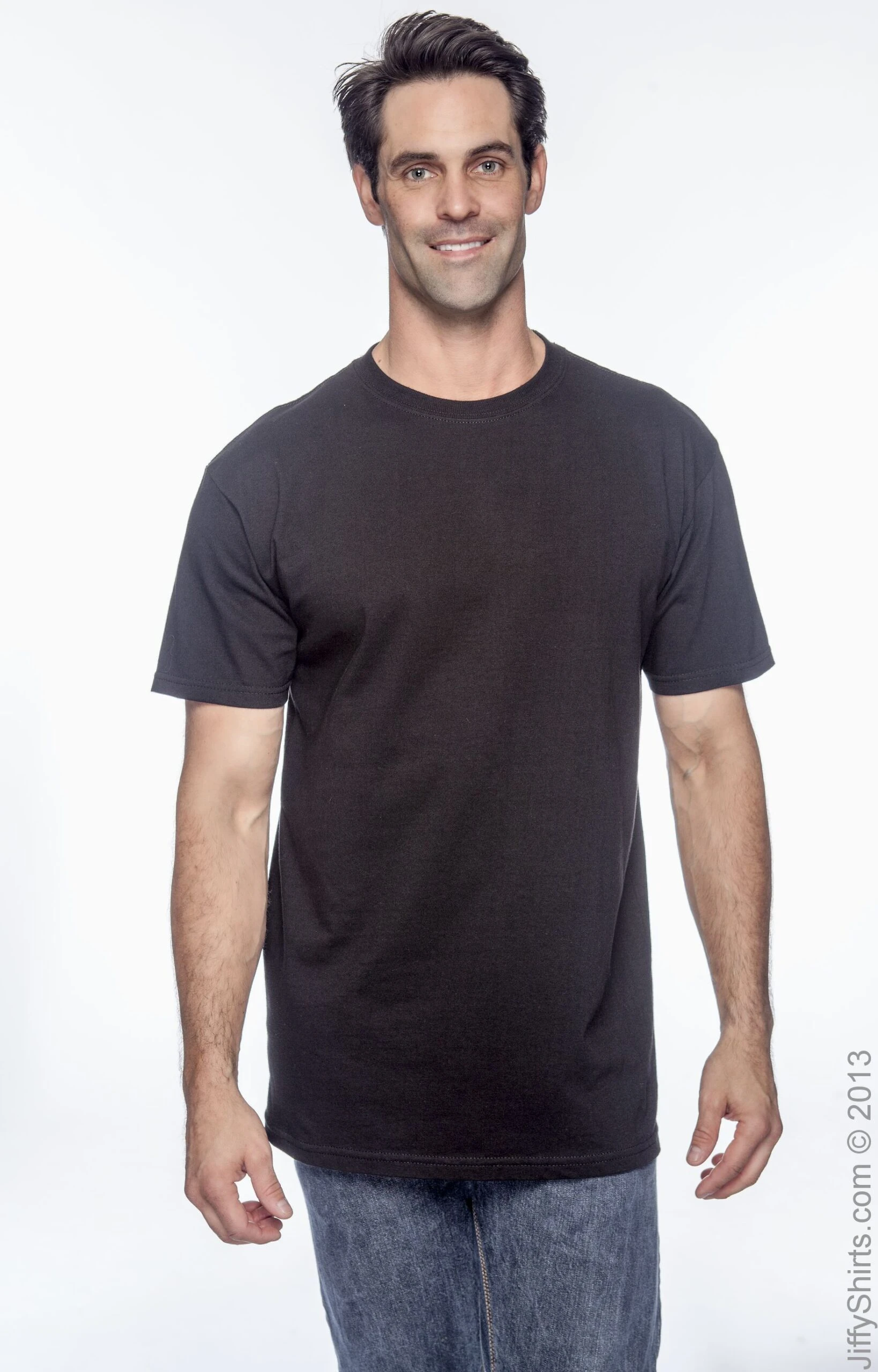 Men's 5.5 Oz., 100% Organic Cotton Classic Short-Sleeve T-Shirt 10 Men's 5.5 Oz., 100% Organic Cotton Classic Short-Sleeve T-Shirt - Image 8