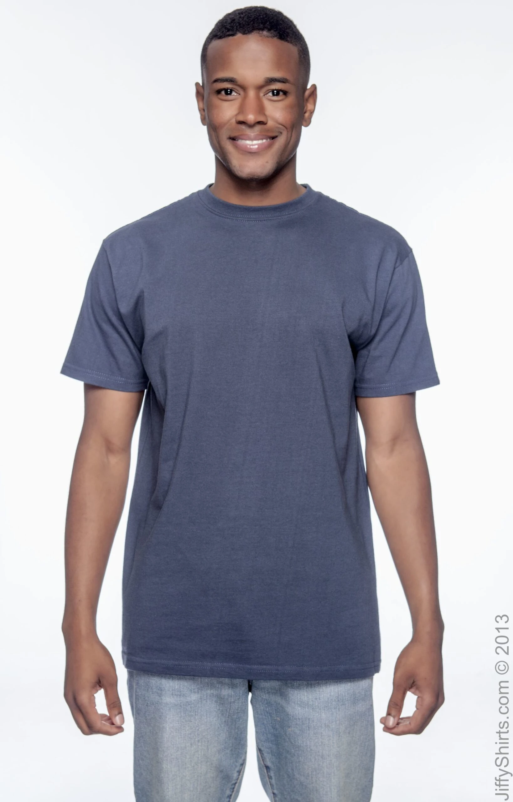 Men's 5.5 Oz., 100% Organic Cotton Classic Short-Sleeve T-Shirt 17 Men's 5.5 Oz., 100% Organic Cotton Classic Short-Sleeve T-Shirt - Image 15