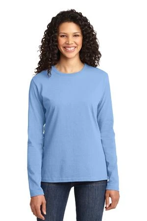 Ladies Long Sleeve Core Cotton Tee 19 Ladies Long Sleeve Core Cotton Tee - Image 17