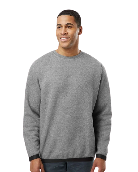 Adult Unisex Statement Fleece Crew Sweatshirt 8 Adult Unisex Statement Fleece Crew Sweatshirt - Image 6