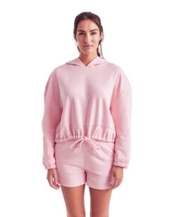 Ladies' Cropped Oversized Hooded Sweatshirt 17 Ladies' Cropped Oversized Hooded Sweatshirt -Jiffyshirts Sales Store 891df7daf04a02