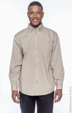 Men's 3.1 Oz. Essential Poplin 17 Men's 3.1 Oz. Essential Poplin -Jiffyshirts Sales Store 89208439E15CF0