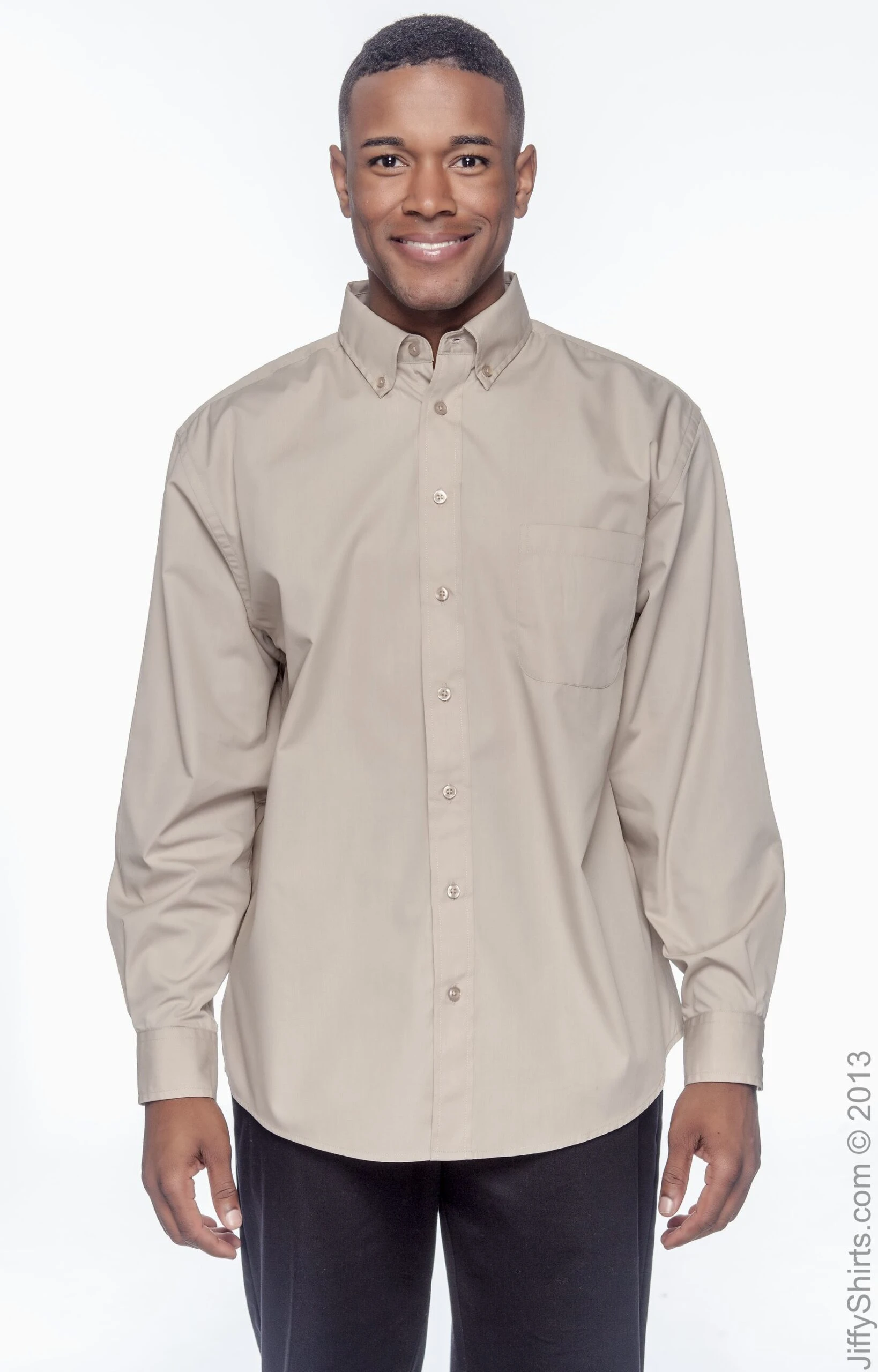 Men's 3.1 Oz. Essential Poplin 10 Men's 3.1 Oz. Essential Poplin - Image 8