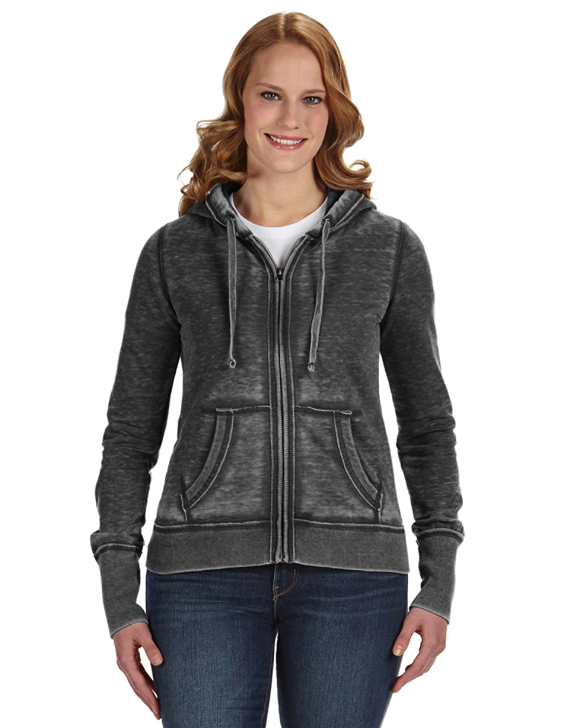 Ladies' Zen Full-Zip Fleece Hood 7 Ladies' Zen Full-Zip Fleece Hood - Image 5