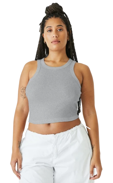 Ladies' Micro Ribbed Racerback Tank 8 Ladies' Micro Ribbed Racerback Tank - Image 6