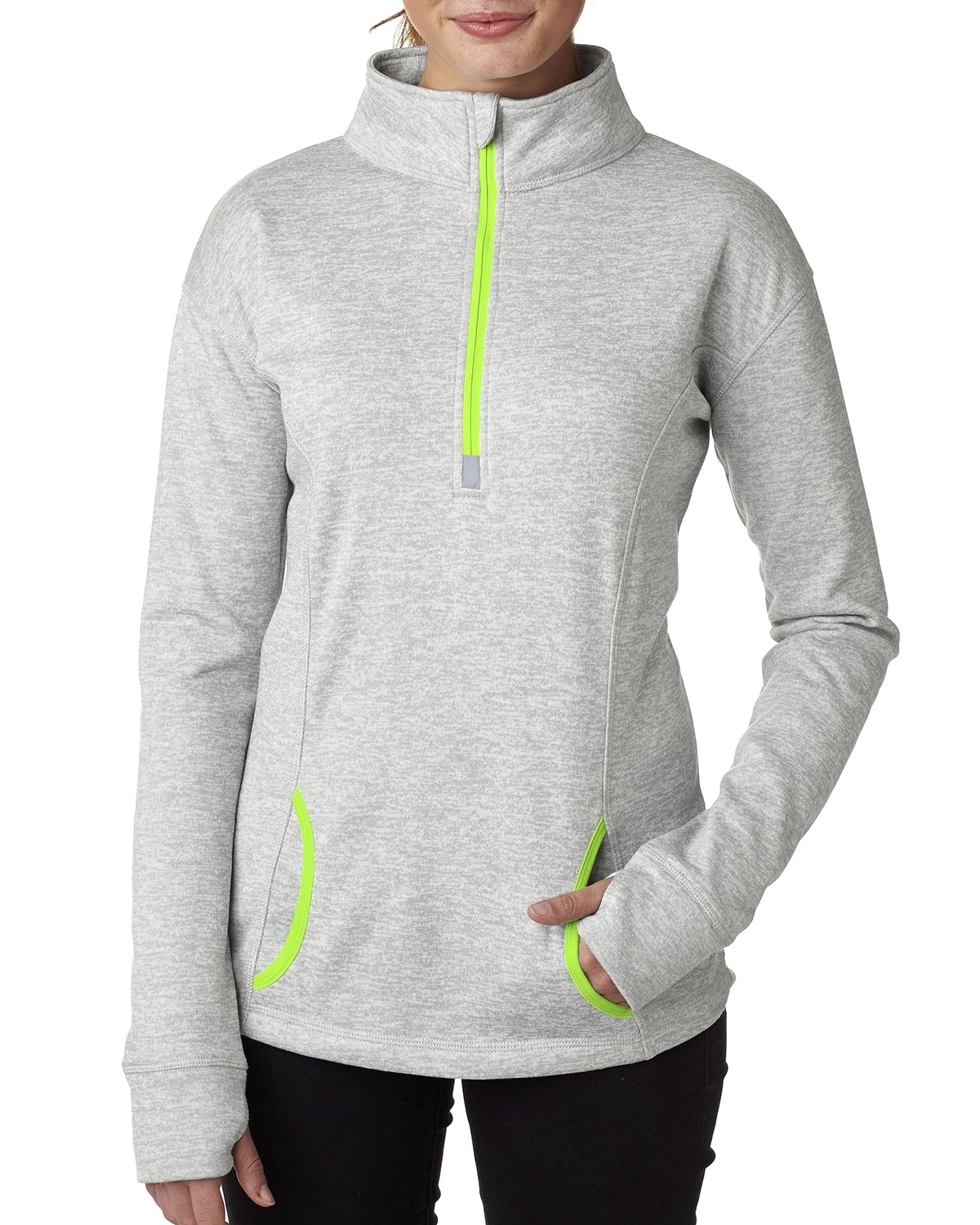 Ladies' Cosmic Fleece Quarter-Zip 7 Ladies' Cosmic Fleece Quarter-Zip - Image 5