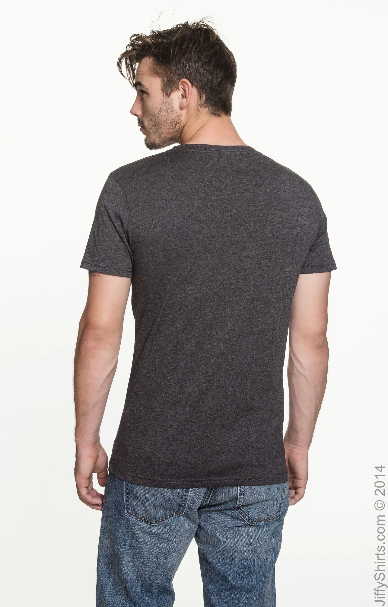 Men's 4.25 Oz. Blended Eco T-Shirt 7 Men's 4.25 Oz. Blended Eco T-Shirt - Image 5