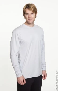 Men's Cooling Performance Long Sleeve T-Shirt -Jiffyshirts Sales Store 8EC296D8A2E207