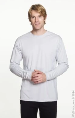 Men's Cooling Performance Long Sleeve T-Shirt -Jiffyshirts Sales Store 8EC2D8096D360B