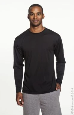 Men's Cooling Performance Long Sleeve T-Shirt -Jiffyshirts Sales Store 8F1D8DBC9826A9