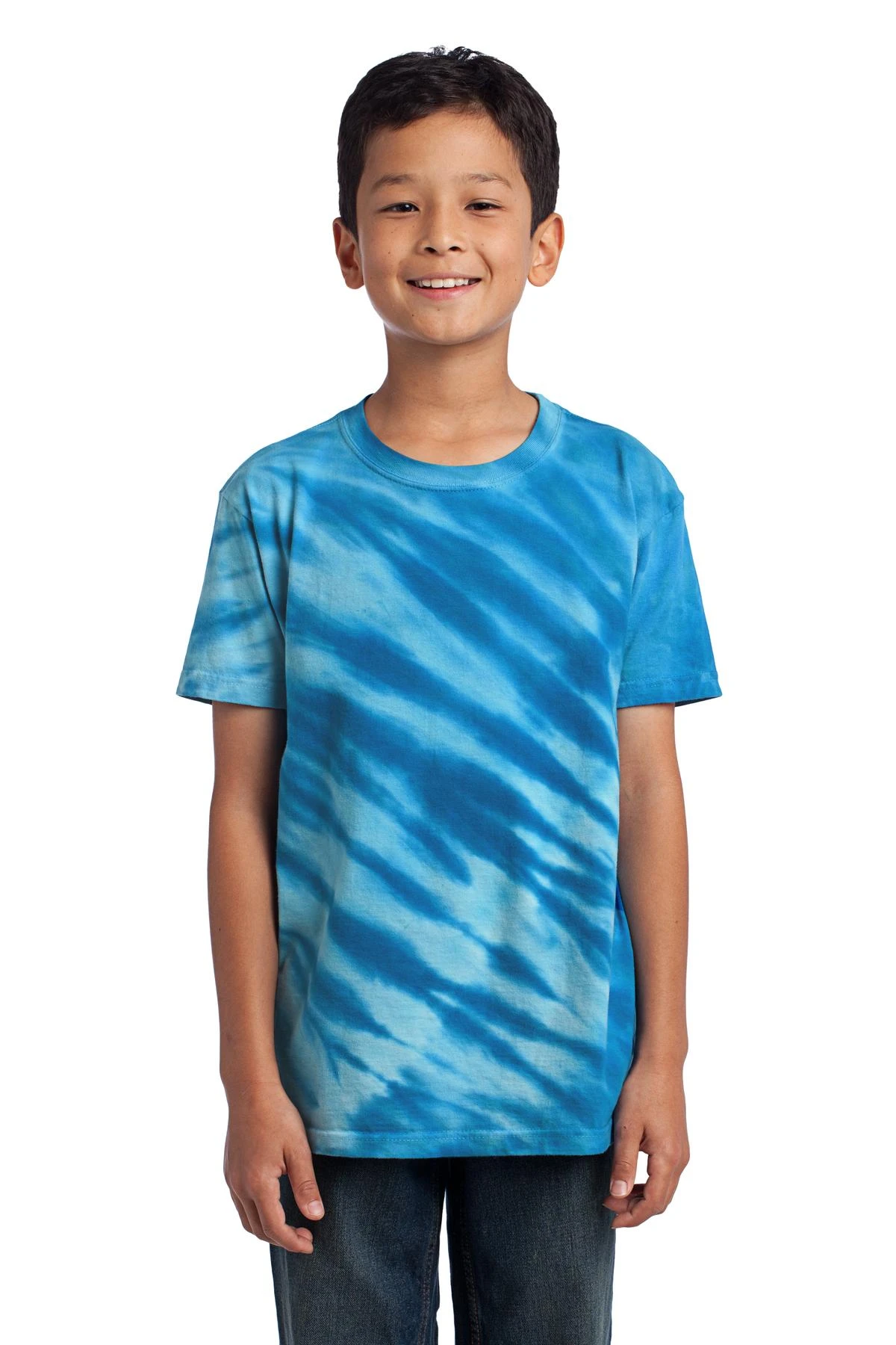 Youth Unisex Tiger Stripe Tie-Dye Tee 10 Youth Unisex Tiger Stripe Tie-Dye Tee - Image 8