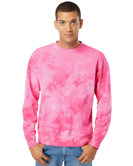 Unisex Midweight Tie-Dyed Sweatshirt 6 Unisex Midweight Tie-Dyed Sweatshirt - Image 4