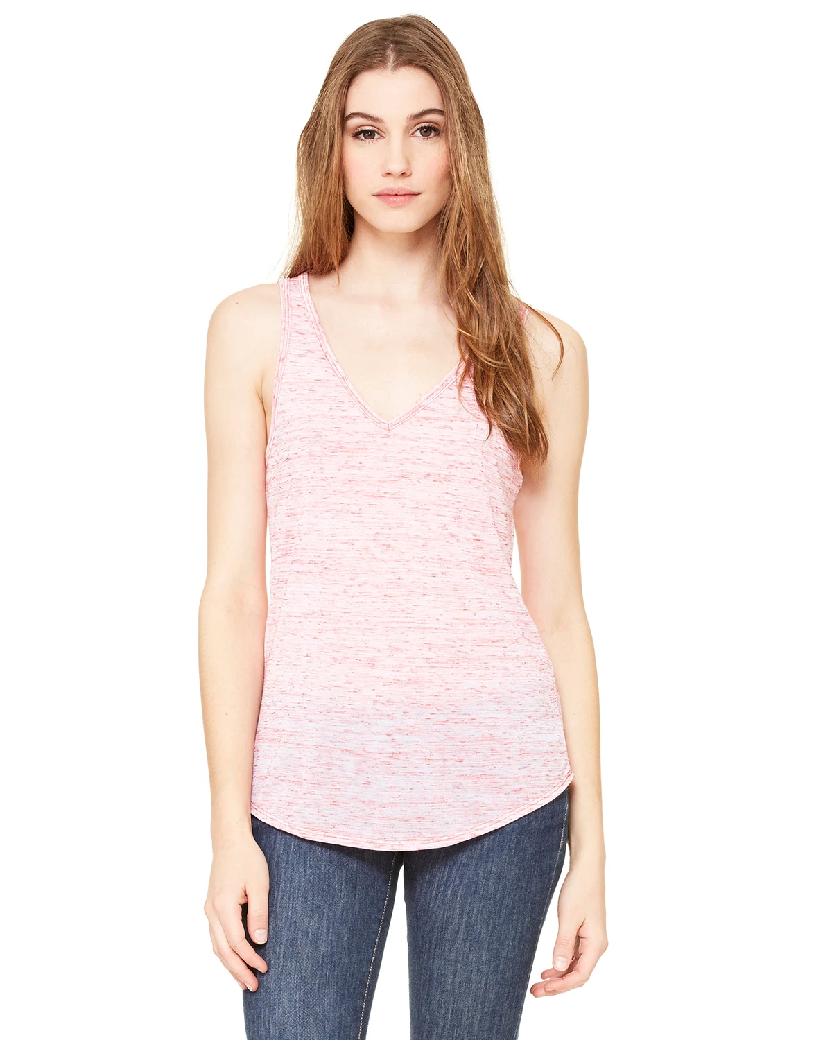 Ladies' Flowy V-Neck Tank 17 Ladies' Flowy V-Neck Tank - Image 15