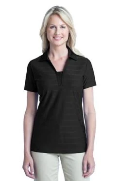 Ladies Horizontal Texture Polo 13 Ladies Horizontal Texture Polo -Jiffyshirts Sales Store 8b9f276ddebded