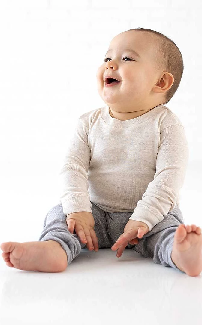 Infant Baby Rib Pajama Pant 14 Infant Baby Rib Pajama Pant - Image 12