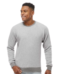 Adult Unisex Flip Side Fleece Crewneck Pullover