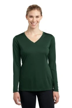 Ladies Long Sleeve PosiCharge Competitor V-Neck Tee 37 Ladies Long Sleeve PosiCharge Competitor V-Neck Tee -Jiffyshirts Sales Store 8c3c5a14141083