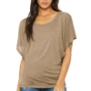 Ladies' Flowy Draped Sleeve Dolman T-Shirt 2 Ladies' Flowy Draped Sleeve Dolman T-Shirt -Jiffyshirts Sales Store 8ce9b01bf02f8b