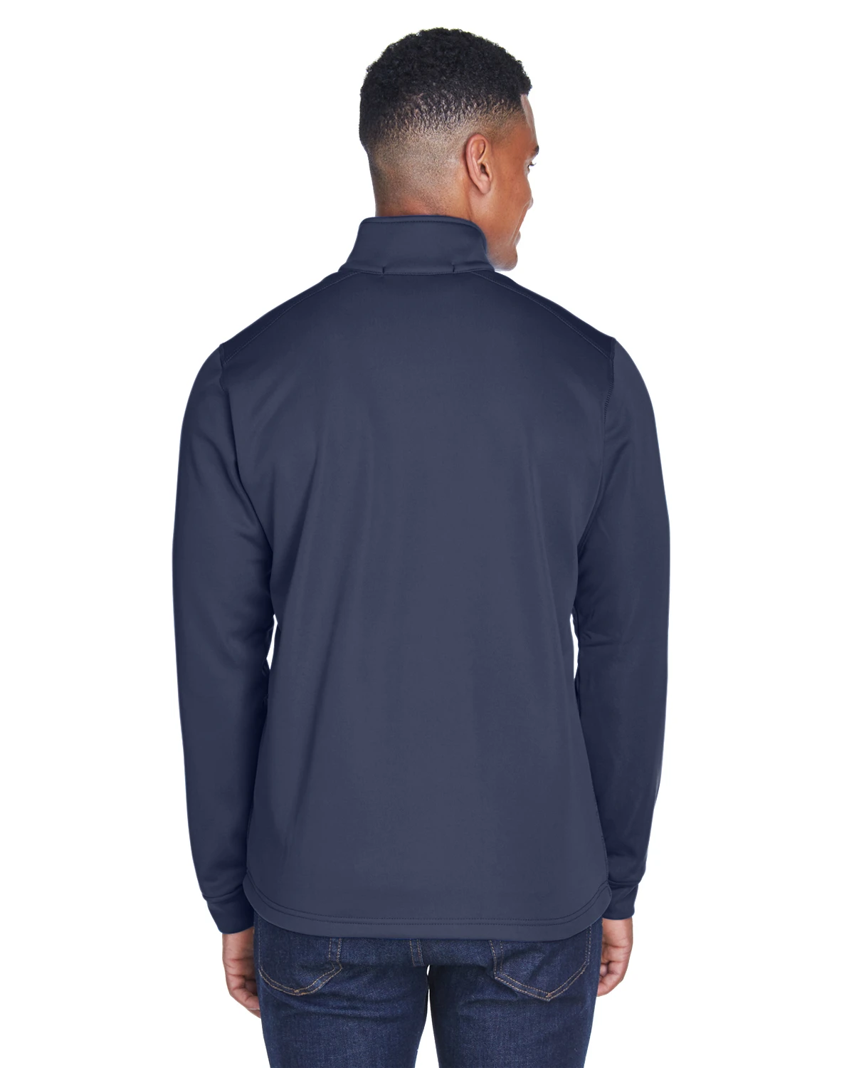 Men's Newbury Colorblock Mélange Fleece Full-Zip 5 Men's Newbury Colorblock Mélange Fleece Full-Zip - Image 3