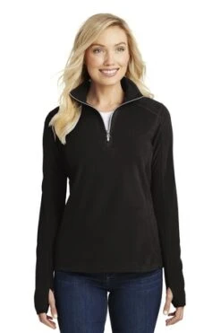 Ladies Microfleece 1/2-Zip Pullover 15 Ladies Microfleece 1/2-Zip Pullover -Jiffyshirts Sales Store 8d762472548edb