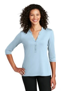 Ladies UV Choice Pique Henley -Jiffyshirts Sales Store 8d7da5be3543e7