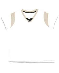 Ladies' Curvy Gameday Lace Up T-Shirt -Jiffyshirts Sales Store 8d99632945f73e