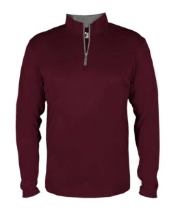 BADGER Unisex B-Core Quarter-Zip Pullover -Jiffyshirts Sales Store 8e14f982bad1eb