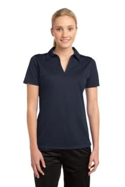 Ladies PosiCharge Active Textured Polo -Jiffyshirts Sales Store 8e3739a3b27110