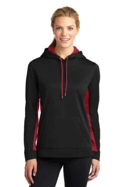 Ladies Sport-Wick Fleece Colorblock Hooded Pullover 22 Ladies Sport-Wick Fleece Colorblock Hooded Pullover -Jiffyshirts Sales Store 8e7d874f144739