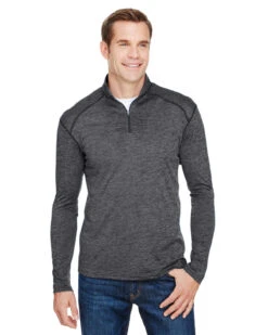 Men's Tonal Space-Dye Quarter-Zip 13 Men's Tonal Space-Dye Quarter-Zip -Jiffyshirts Sales Store 8f0173908b9914
