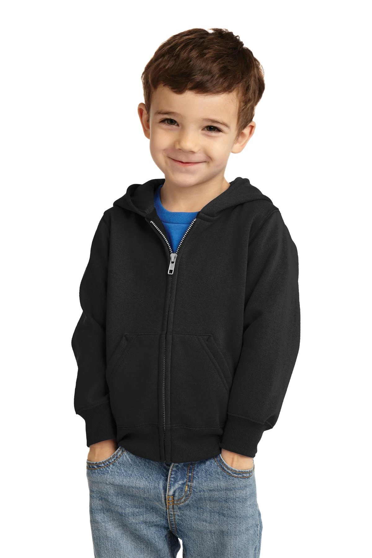 Toddler Core Fleece Full-Zip Hooded Sweatshirt 9 Toddler Core Fleece Full-Zip Hooded Sweatshirt - Image 7