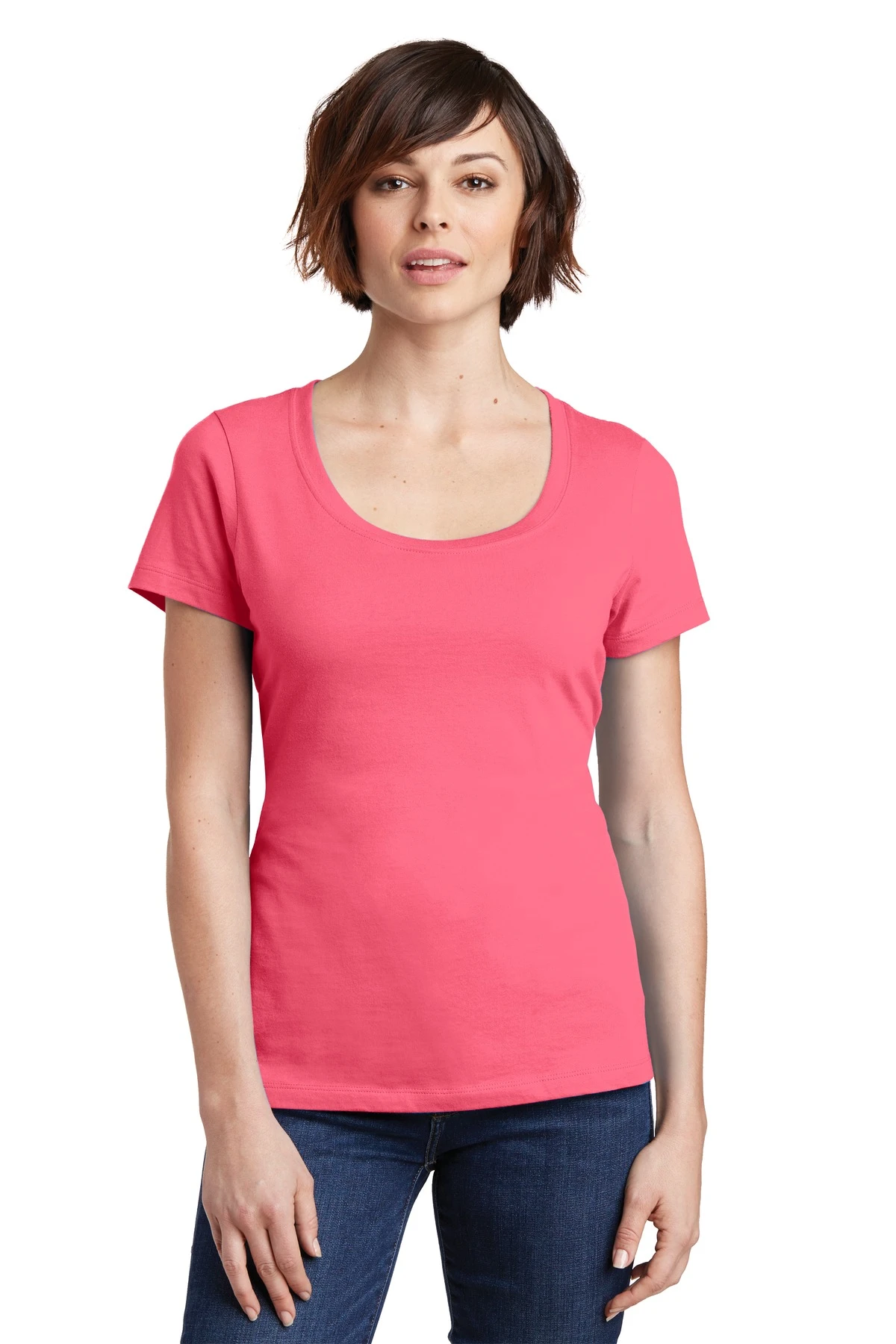 District Ladies' Perfect Weight Scoop Tee 12 District Ladies' Perfect Weight Scoop Tee - Image 10