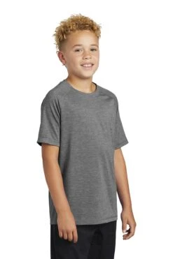 Youth Unisex PosiCharge Tri-Blend Wicking Raglan Tee -Jiffyshirts Sales Store 8fcba7b6276e23