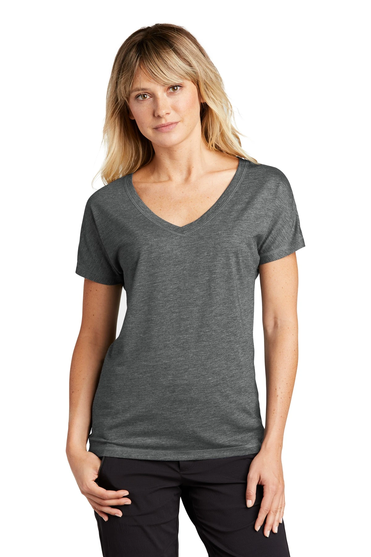 Ladies PosiCharge Tri-Blend Wicking Dolman Tee 8 Ladies PosiCharge Tri-Blend Wicking Dolman Tee - Image 6