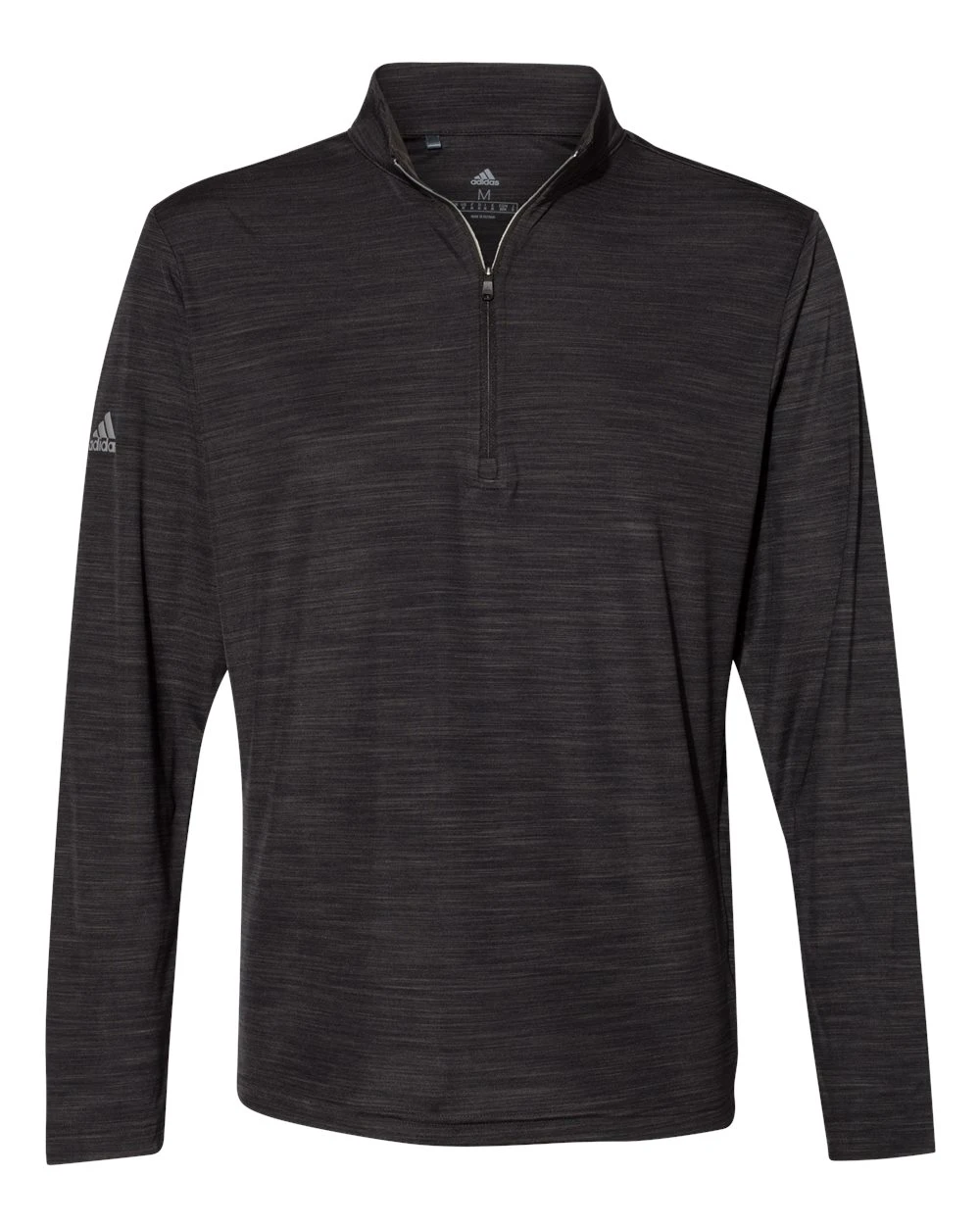 ADIDAS Lightweight Melange Quarter-Zip Pullover 4 ADIDAS Lightweight Melange Quarter-Zip Pullover - Image 2