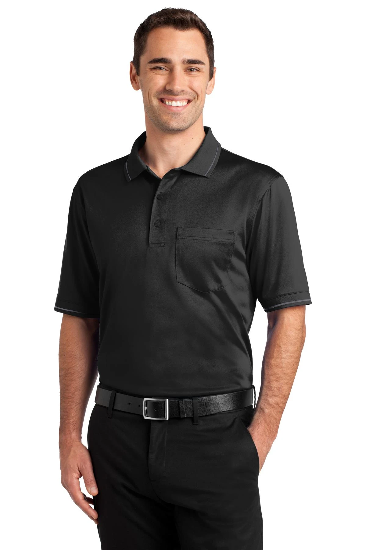 Select Snag-Proof Tipped Pocket Polo 8 Select Snag-Proof Tipped Pocket Polo - Image 6