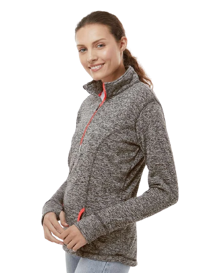 Ladies' Cosmic Fleece Quarter-Zip 4 Ladies' Cosmic Fleece Quarter-Zip - Image 2